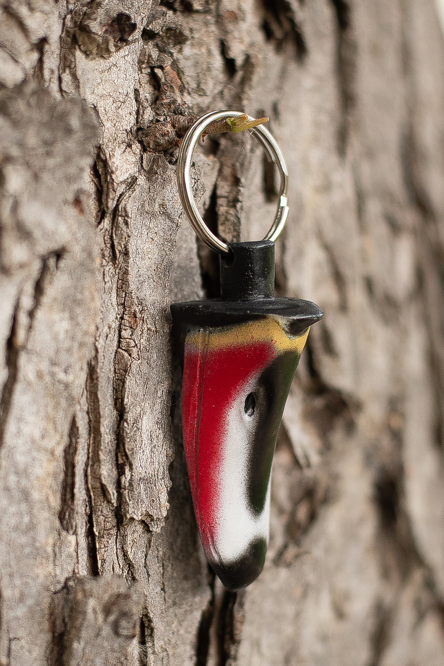 Wood Duck Bill Keychain