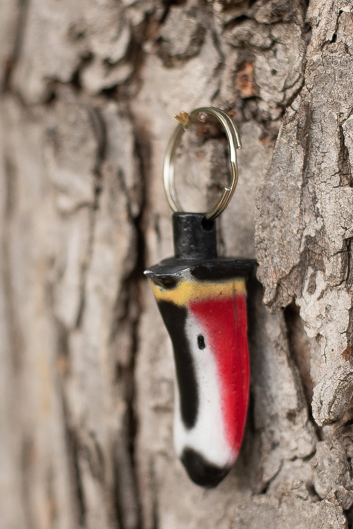 Wood Duck Bill Keychain