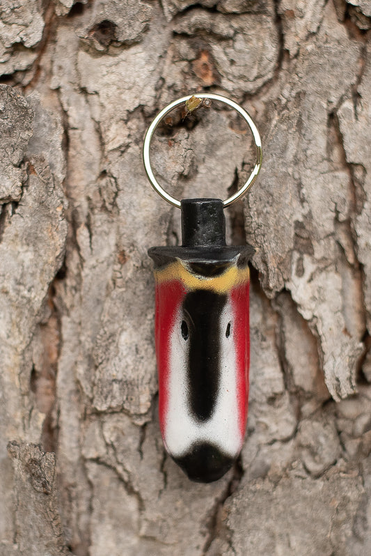 Wood Duck Bill Keychain